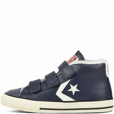 Converse Star Player Ev 3v High Tops Kids - Red Shoes (140HPWNY)
